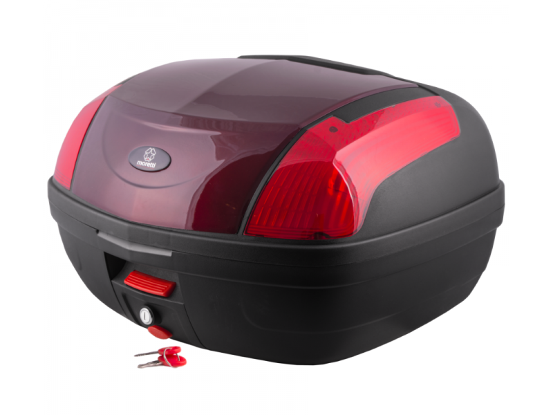 Case Moretti MR-889, 46 l, red, red reflector