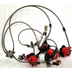 Kompletny zestaw hamulcowy ATV Road Hunter 200