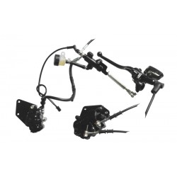 Complete brake set for motorcycle Cafe Racer