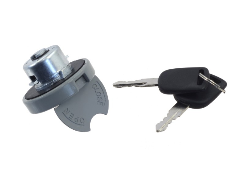 Filler cap with keys for gtr