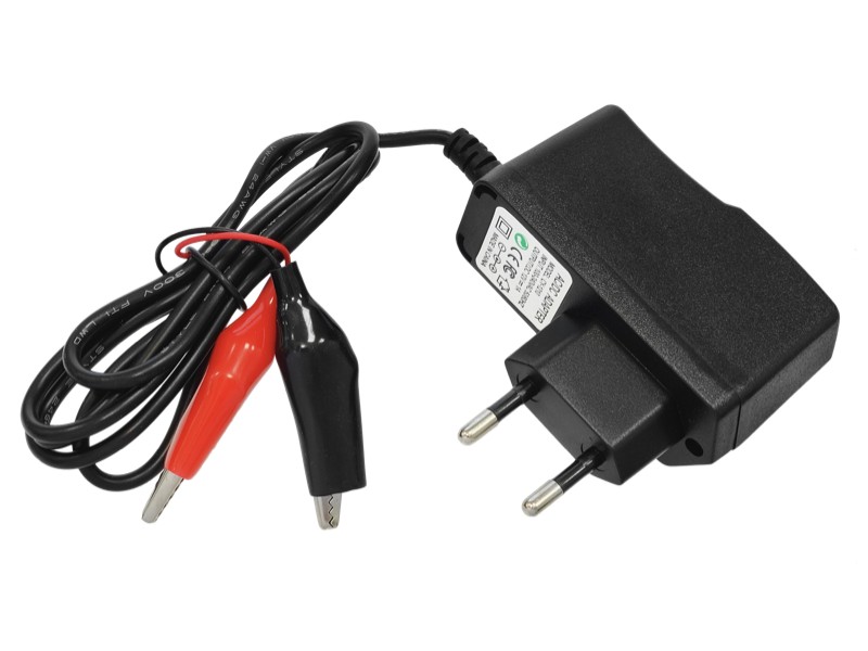 Digital battery charger (voltage 12V, amperage 1.0A)