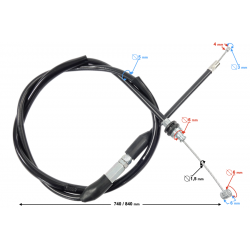 Gas throttle cable for ATV 110
