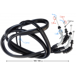 (WHOLESALE) X-trail 125 double throttle cable