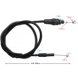 (WHOLESALE) Throttle Line for Hisun Tactic 550 (PJ000006103A2401) (WHOLESALE) Throttle Line for Hisun Tactic 550 (PJ000006103A2401)