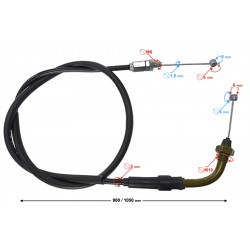 Classic 125 throttle cable (Euro 5) Classic 125 throttle cable (Euro 5)