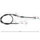 Gas throttle cable for ATV Force and Eagle