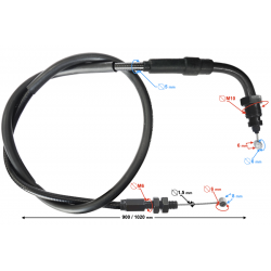 (WHOLESALE) VOGE 500AC / 525ACX / 525DSX Euro 5 Gas Return Cable (171210761-0001)