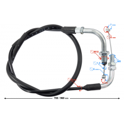 (WHOLESALE) Throttle Cable Ranger Classic E5