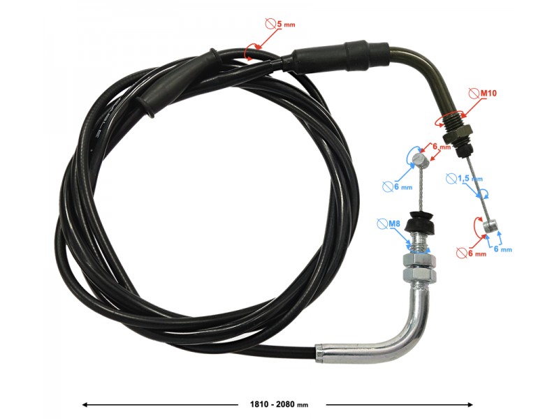 (WHOLESALE) Throttle Line Falcon 50 (E5) (WHOLESALE) Throttle Line Falcon 50 (E5)