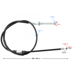 (WHOLESALE) ATV Front Brake Cable Thor/Rocky 125 (WHOLESALE) ATV Front Brake Cable Thor/Rocky 125