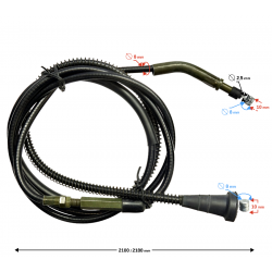 (WHOLESALE) Rear Brake Cable for Hisun Tactic 550 (PJ000004323A0600)