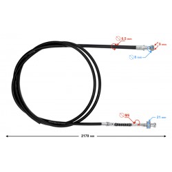 Rear brake cable for E-Max and Energy scooter