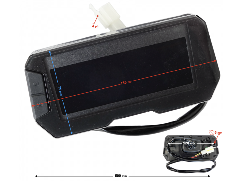 E-ATV Volt counter