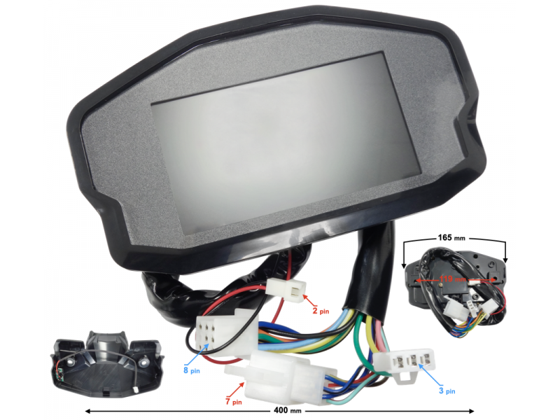 Speedometer Naked 50/125