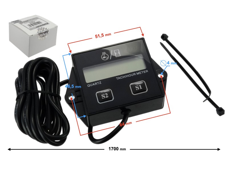 Universal hour speedometer for ATV Universal hour speedometer for ATV
