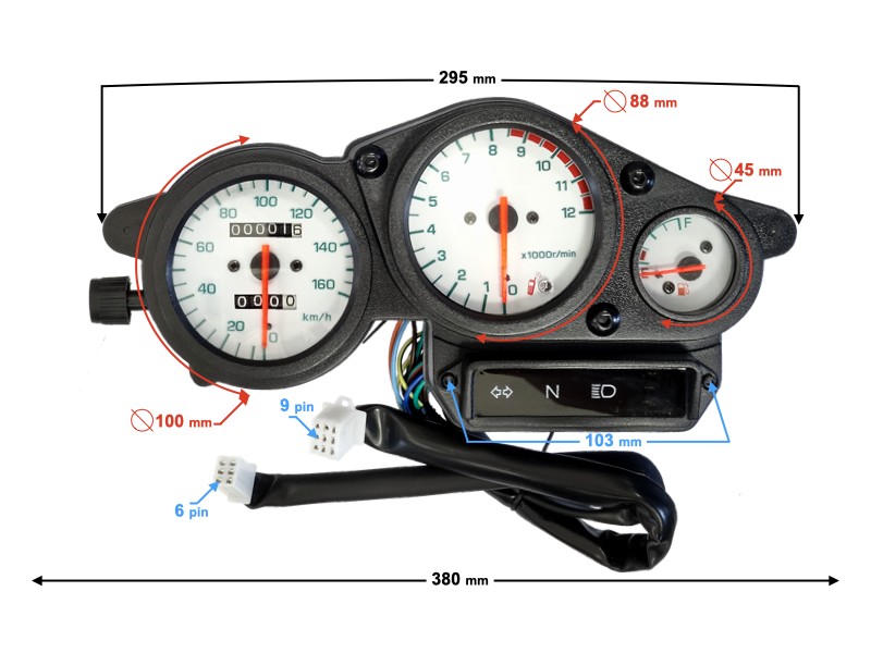 speedometer for Pro50 moped