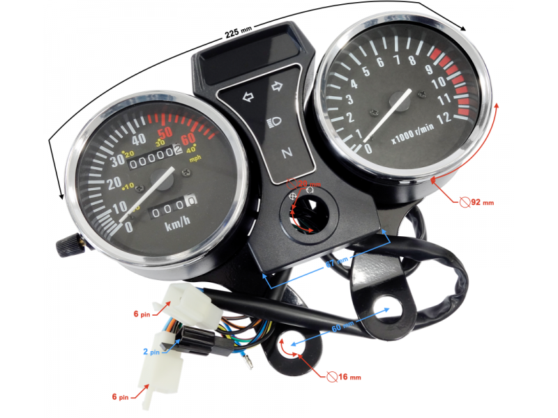 Speedometer Ranger Classic E4 / E5