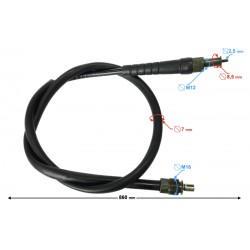 (WHOLESALE) Counter Cable For FR Moped