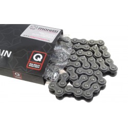 Moretti drive chain 525H-130L (without o-ring) for moped Moretti drive chain 525H-130L (without o-ring) for moped