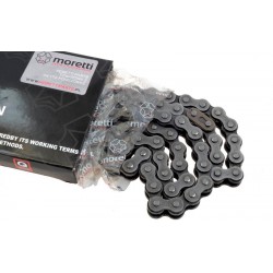 Moretti drive chain 520H-130L (without o-ring) for moped