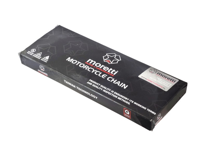 Moretti drive chain 530H-130L (without o-ring) for moped