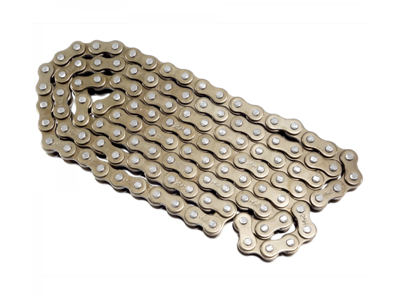 Drive chain 25H-118 (without o-ring) for Pocket Bike moped