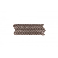 Moretti drive chain 25H-144L (without o-ring) for Pocket Bike moped