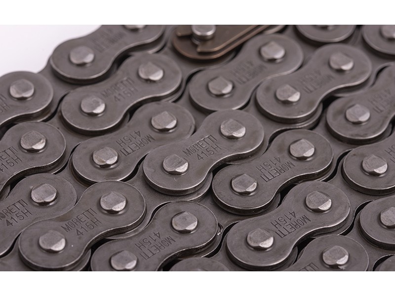 Drive chain 415H-118 (without o-ring) for moped