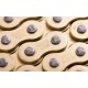Moretti drive chain 420H-112L gold (without o-ring) for moped