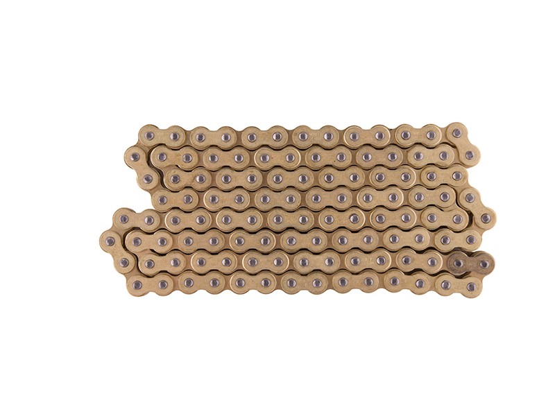 Moretti drive chain 420H-112L gold (without o-ring) for moped
