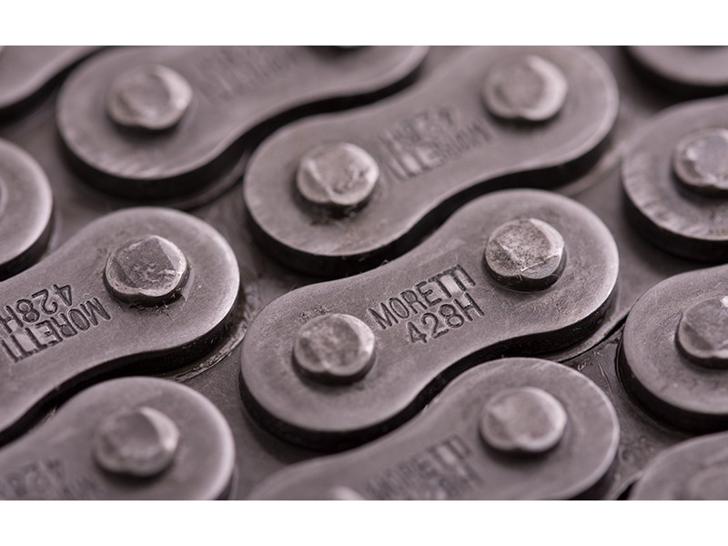 Moretti drive chain 428H-116 (without o-ring) for moped