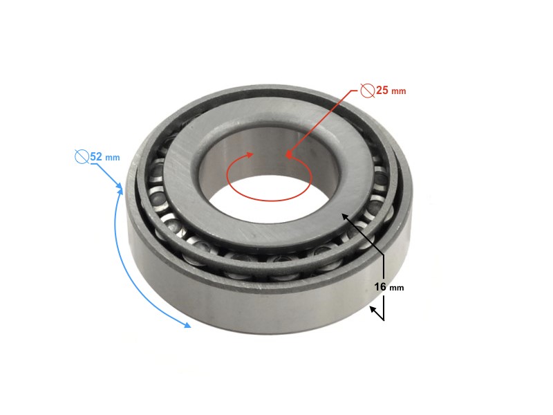 Ball bearing 30205