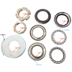 Seatpost bearings Flash 50 / Scalpel 50