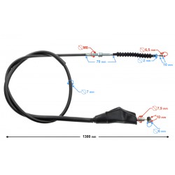 Clutch cable for Bashan 200 quad