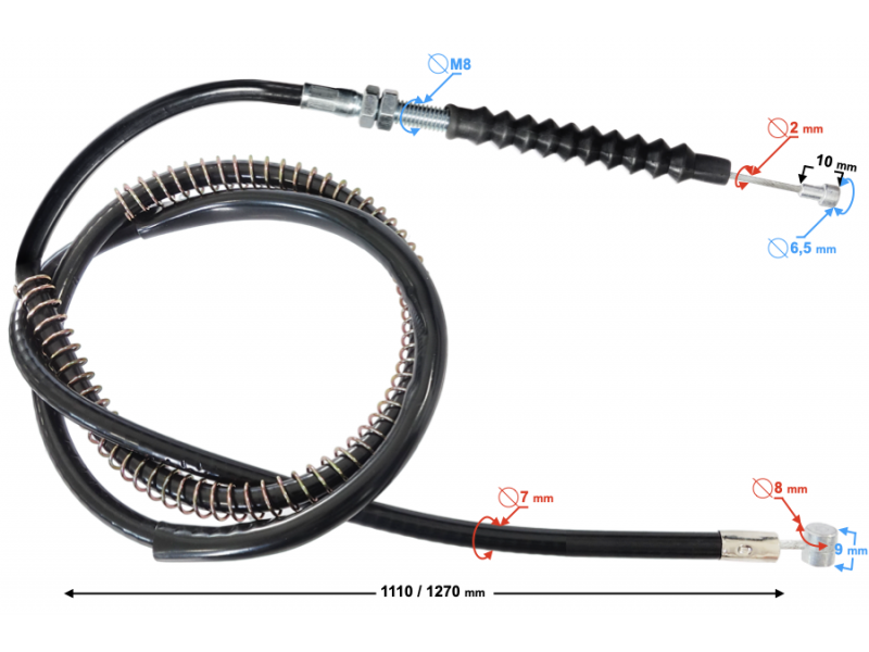 (WHOLESALE) Clutch cable NXT300 (WHOLESALE) Clutch cable NXT300