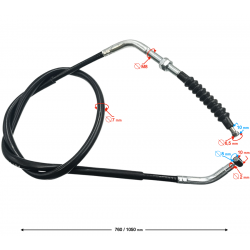 Clutch cable Naked 125