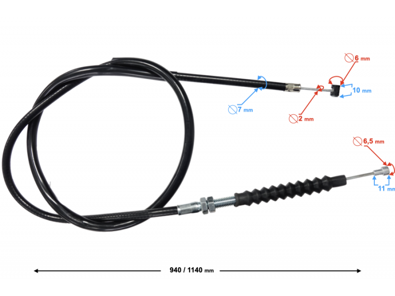 clutch cable ATV 250