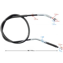 (WHOLESALE) Clutch cable Street-R 125 (WHOLESALE) Clutch cable Street-R 125