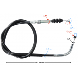 (WHOLESALE) Clutch cable VOGE 125R (320240587-0001)