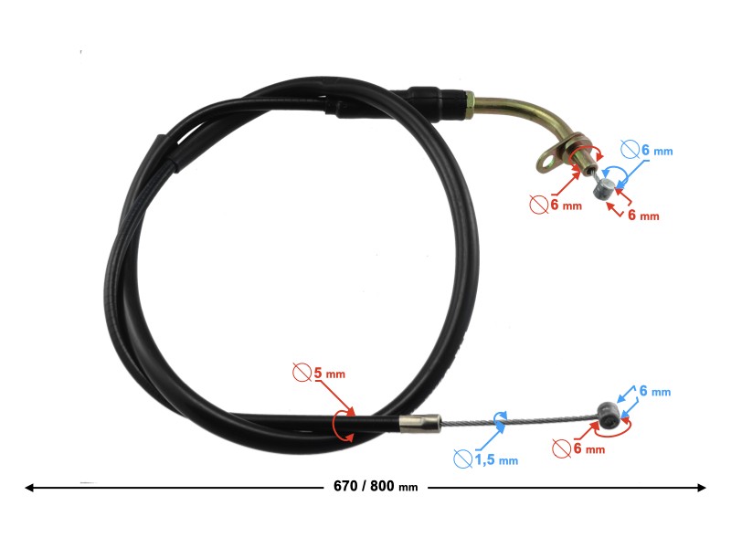 suction cable 80 cm suction cable 80 cm
