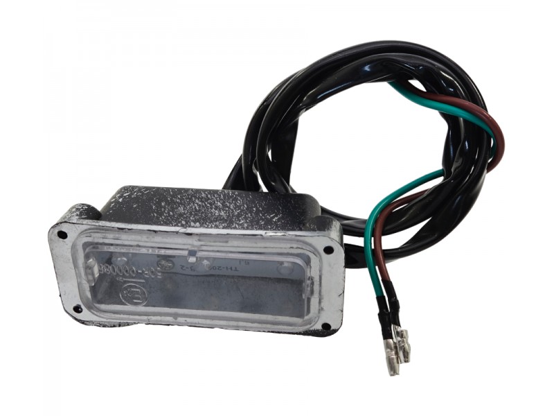 license plate lamp Volcano 50