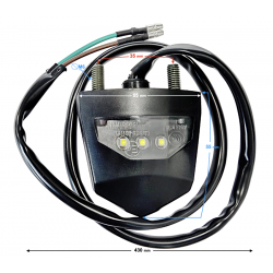 VOGE SR125 license plate lamp
