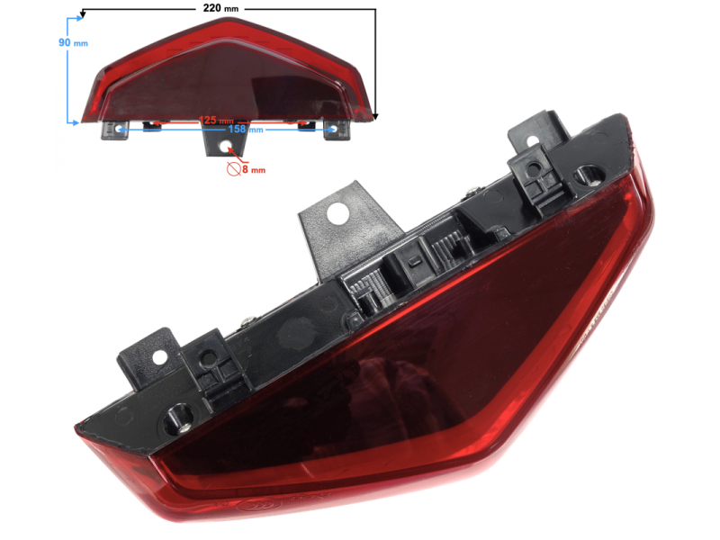 Rear lamp Stratos 125 Rear lamp Stratos 125
