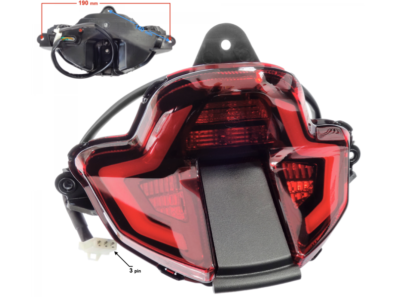 Rear lamp VOGE 300DS