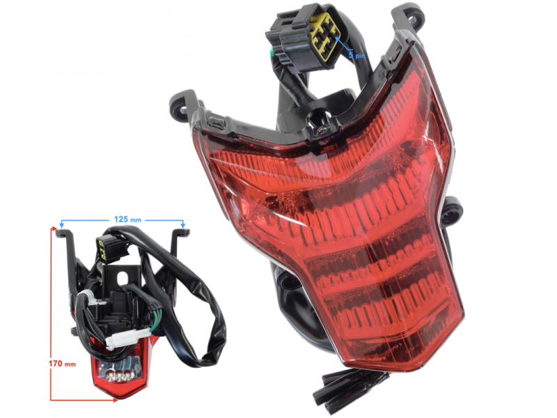 Rear lamp VOGE 300 Rally