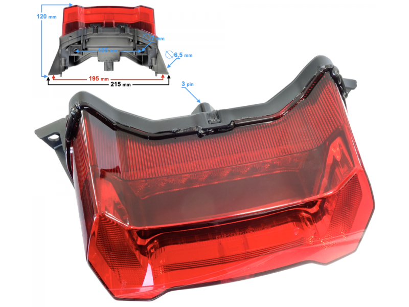 Rear lamp VOGE 525DSX