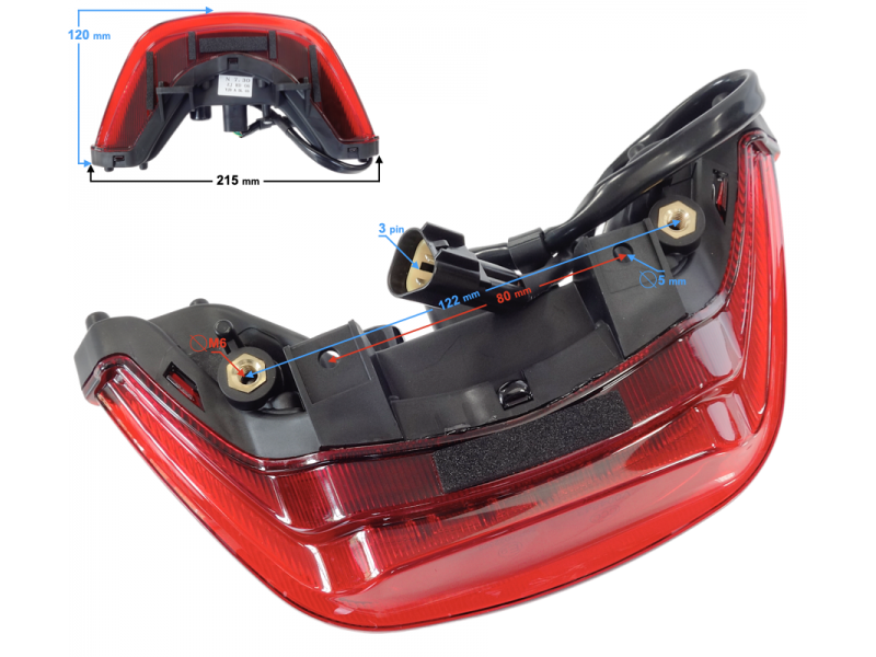 Rear lamp VOGE 525ACX