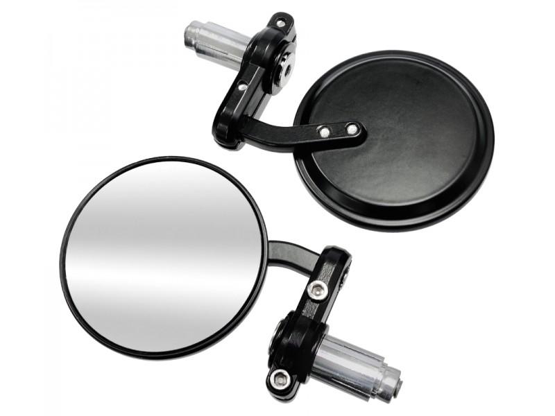 Mirrors into handlebar Naked street universal without homologation