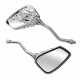 Chrome-plated mirrors M10 frame without approval