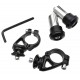 Naked street mirrors assembled on handlebar universal without homologation